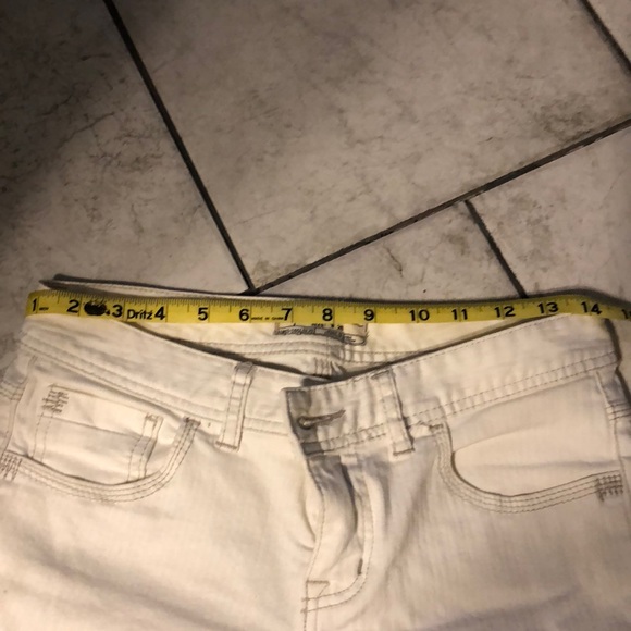 FREE PEOPLE cream textured denim size 26! - Picture 8 of 8